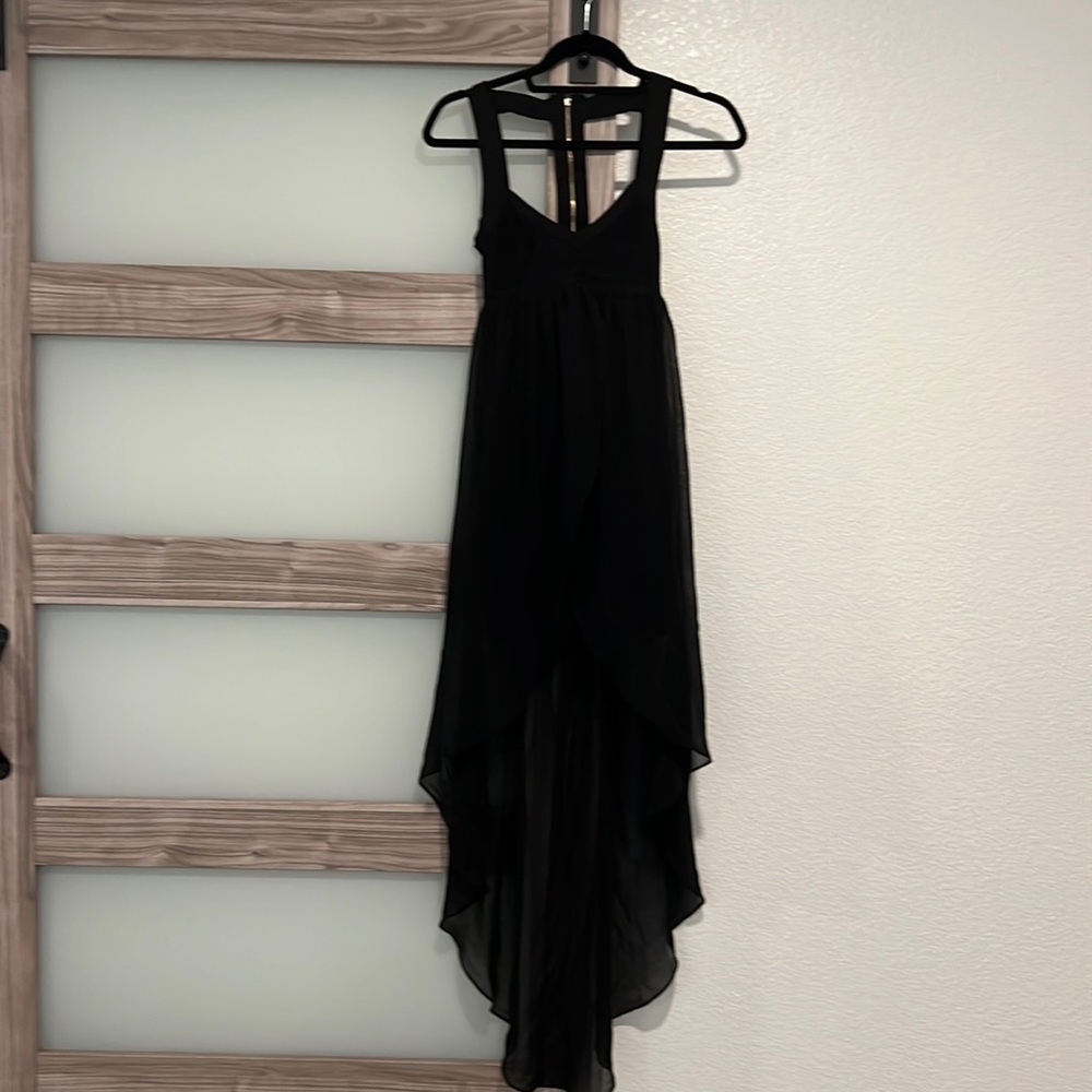 Brand new black BEBE Hi Lo dress - XS